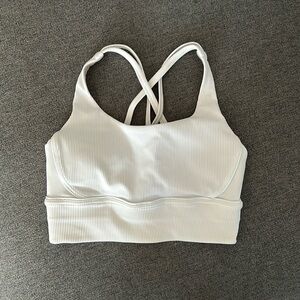 Lululemon ribbed energy longline bra